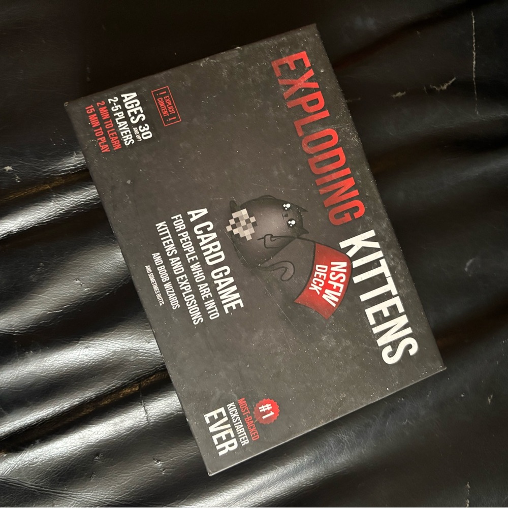 Exploding Kittens Card Game (NSFW version)